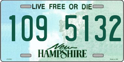 NH license plate 1095132