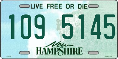 NH license plate 1095145