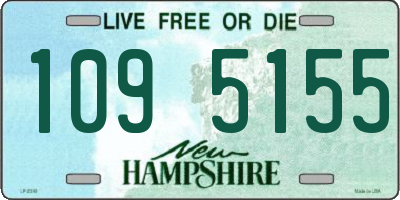 NH license plate 1095155