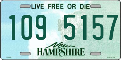NH license plate 1095157
