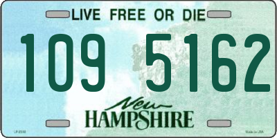 NH license plate 1095162