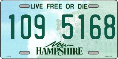 NH license plate 1095168