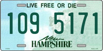 NH license plate 1095171