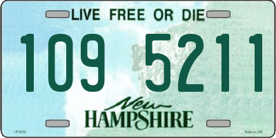 NH license plate 1095211