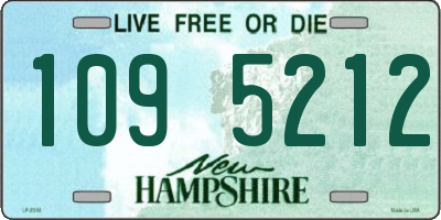 NH license plate 1095212