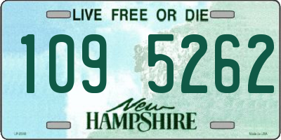 NH license plate 1095262