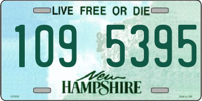 NH license plate 1095395