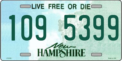 NH license plate 1095399