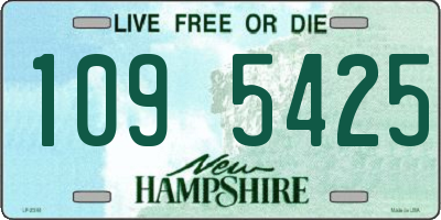NH license plate 1095425