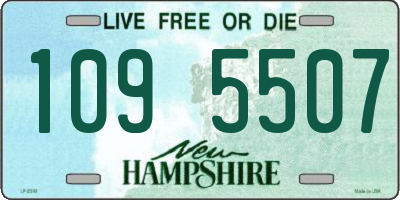 NH license plate 1095507