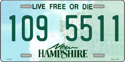 NH license plate 1095511