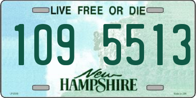 NH license plate 1095513