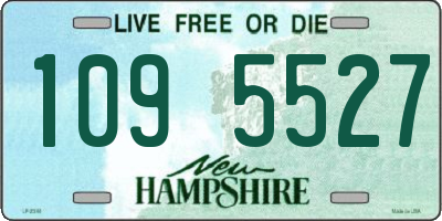 NH license plate 1095527