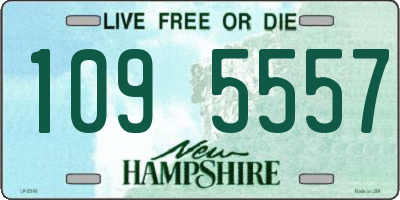 NH license plate 1095557