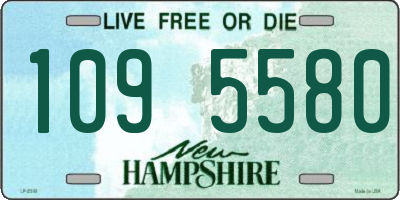NH license plate 1095580