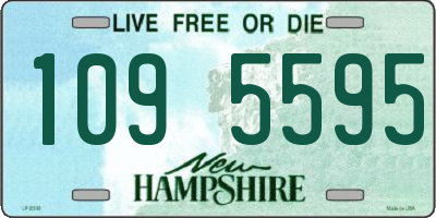 NH license plate 1095595