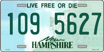 NH license plate 1095627