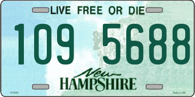 NH license plate 1095688