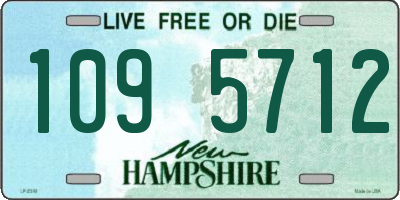 NH license plate 1095712