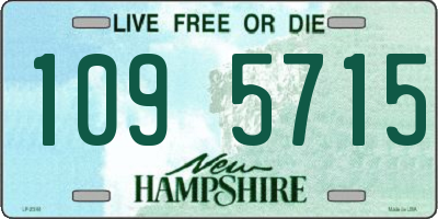 NH license plate 1095715