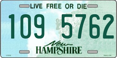 NH license plate 1095762