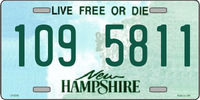 NH license plate 1095811