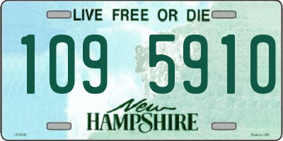 NH license plate 1095910