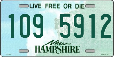 NH license plate 1095912