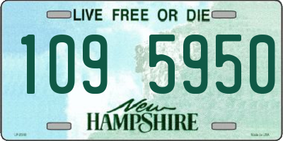 NH license plate 1095950