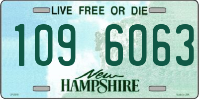 NH license plate 1096063