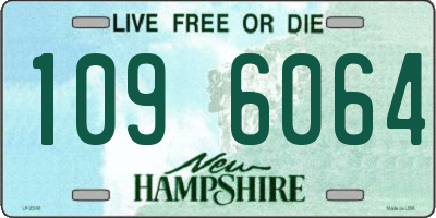NH license plate 1096064
