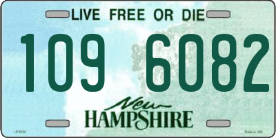 NH license plate 1096082