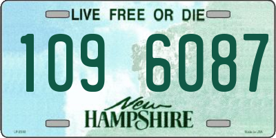 NH license plate 1096087