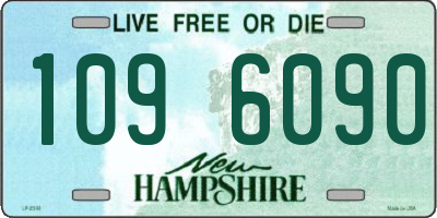NH license plate 1096090