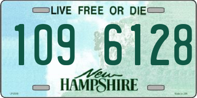NH license plate 1096128