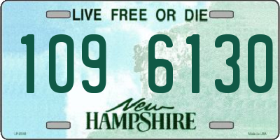 NH license plate 1096130