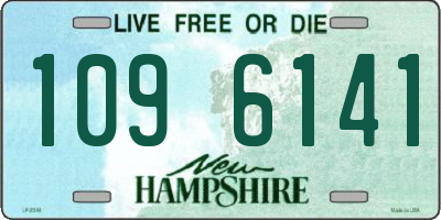 NH license plate 1096141