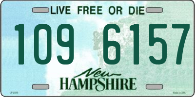 NH license plate 1096157