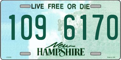 NH license plate 1096170
