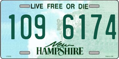 NH license plate 1096174
