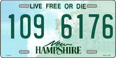 NH license plate 1096176