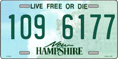 NH license plate 1096177