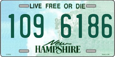 NH license plate 1096186