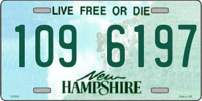 NH license plate 1096197