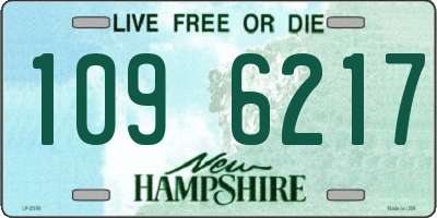 NH license plate 1096217