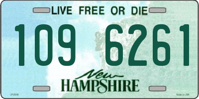 NH license plate 1096261