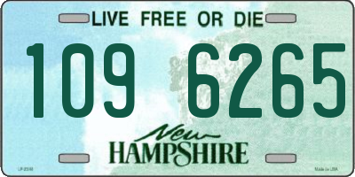 NH license plate 1096265