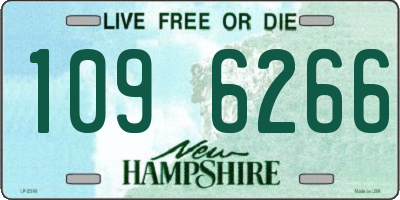 NH license plate 1096266