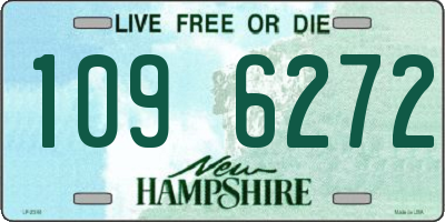 NH license plate 1096272