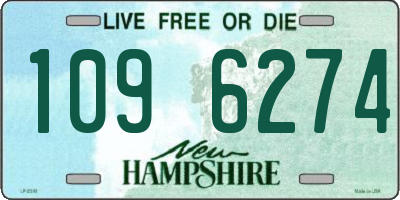 NH license plate 1096274